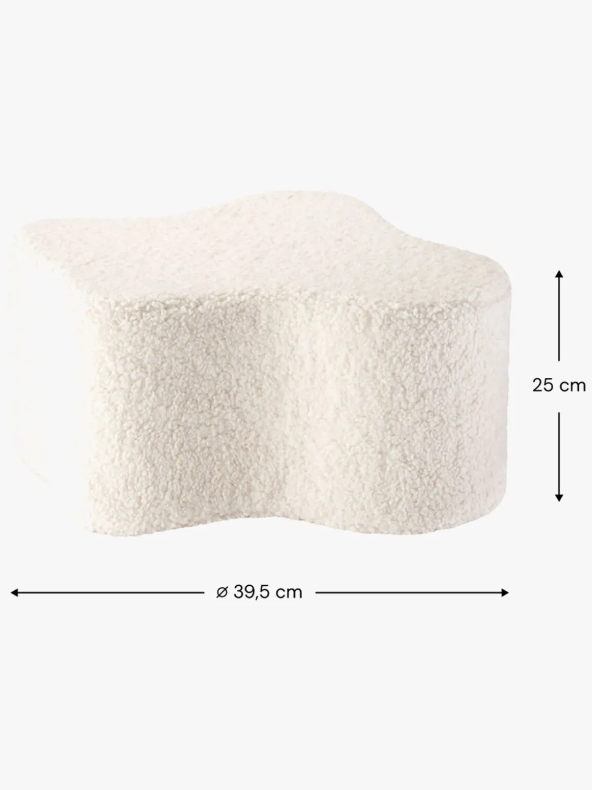 Wigiwama Sky Puf, Cream White