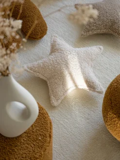 Wigiwama Star Pude, Cream White