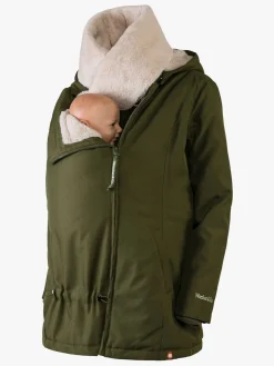 Wombat Graviditetsjakke, Grøn/Beige