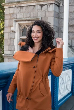 Wombat Softshell Bærejakke, Caramel