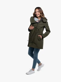 Wombat Softshell Bærejakke, Green