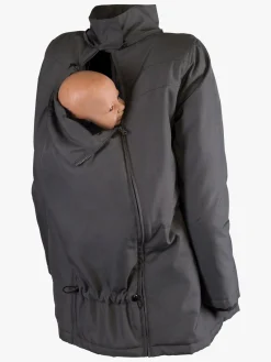 Wombat Wallaby Bærejakke, Grey/Black