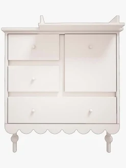 Wood Luck Babushka Kommode &  Puslebord, Hvid