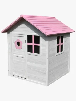 Woodlii Legehus, Hvid/Lyserød