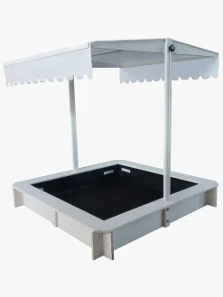 Woodlii Sandkasse med Tag, Hvid